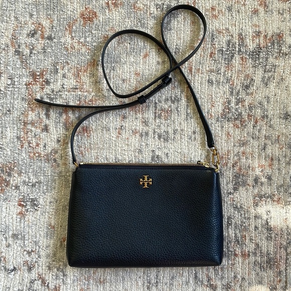 Tory Burch Bags Tory Burch Kira Pebbled Leather Wallet Crossbody